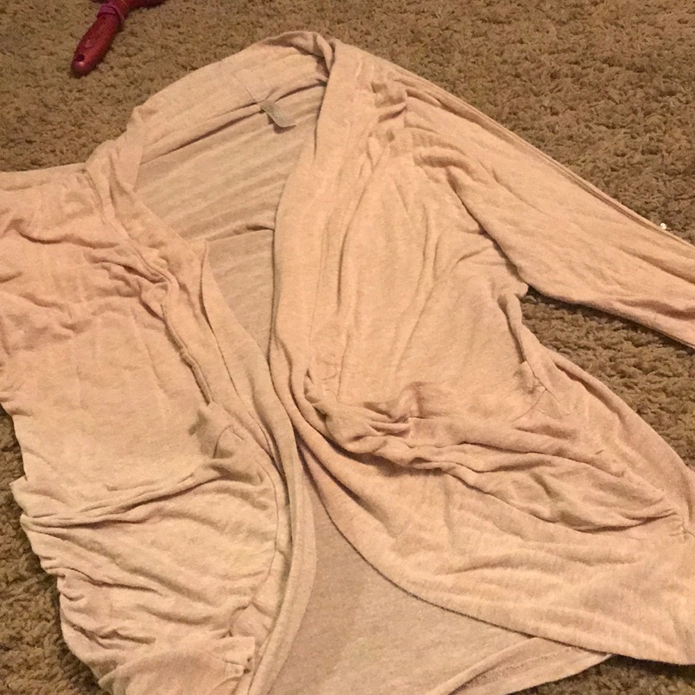 Everyday 1/4sleeve lt weight cardigan w/pockets